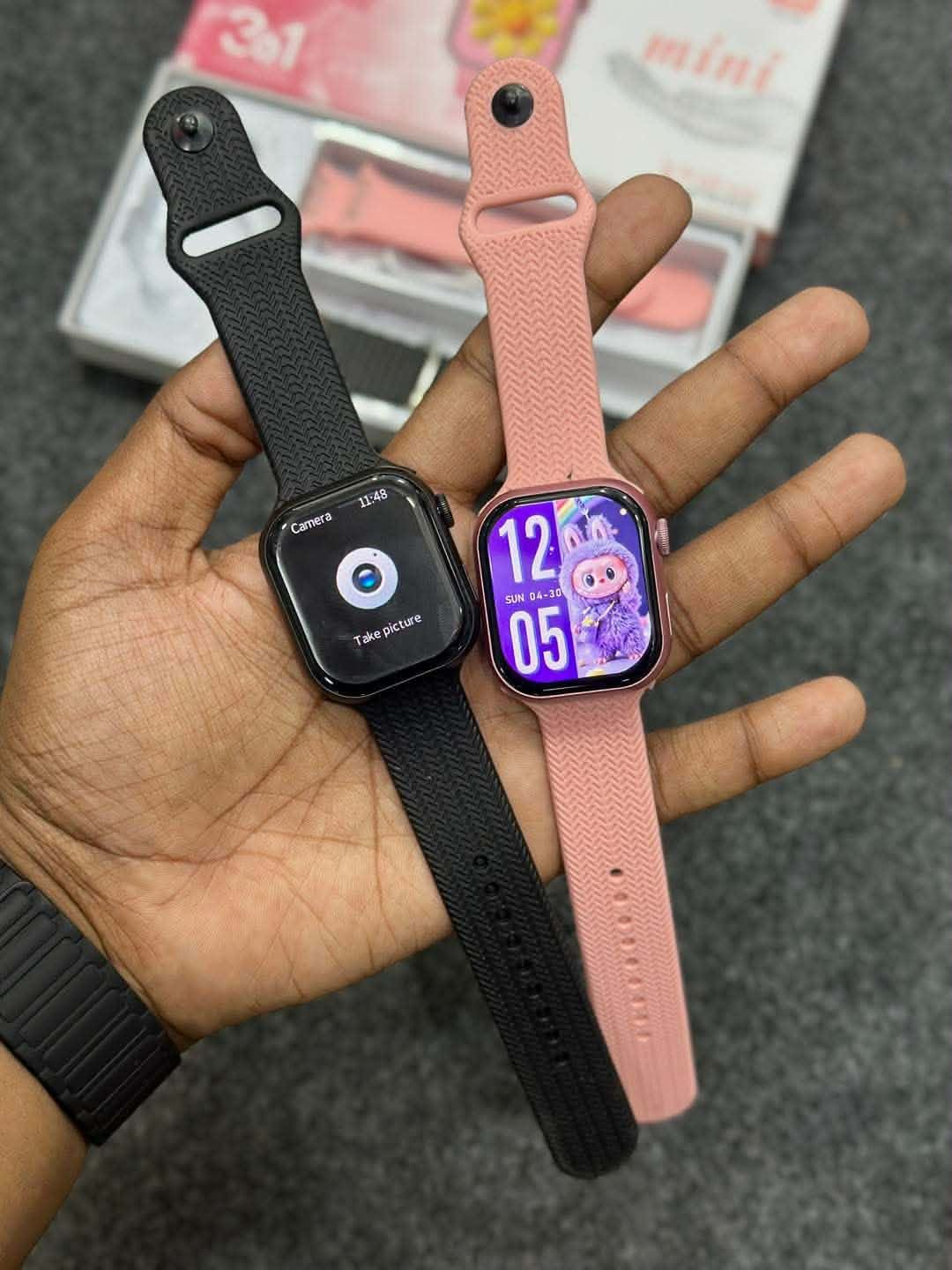 WhatsApp Image 2026-01-23 at 9.59.31 AM (1) ⌚ KW68 Mini Smart Watch - Image 1